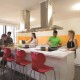 ECU JLP New communal kitchen people shot